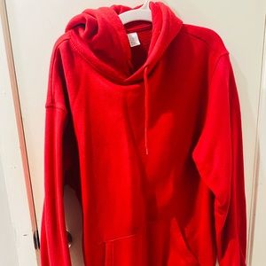 Red hoodie